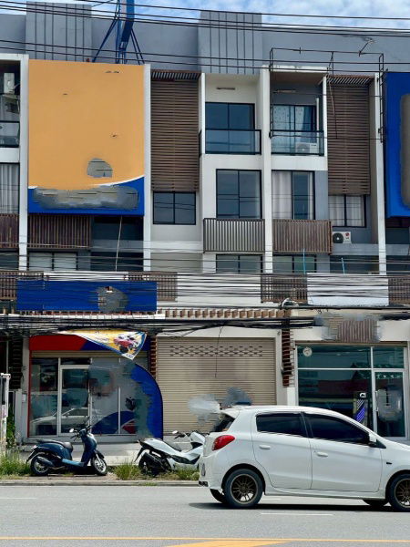 รูป ขายอาคารพาณิชย์ ศรีราชา - หนองค้อ ทำเลดี ติดนนเส้นหลัก  - รูปที่ 2/4