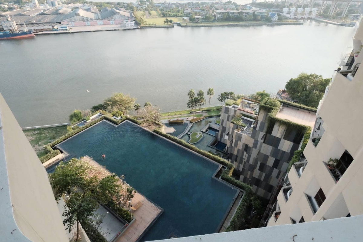 picture For Rent : The Pano Rama 3 – 15th Floor, Riverfront Unit with Panoramic View of the Suspension Bridge & Bang Krachao - 11/11