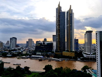 Condos for rent : For rent : The Room Charoen Krung 30 | Chao Phraya River view, ICONSIAM, the best place to watch fireworks!