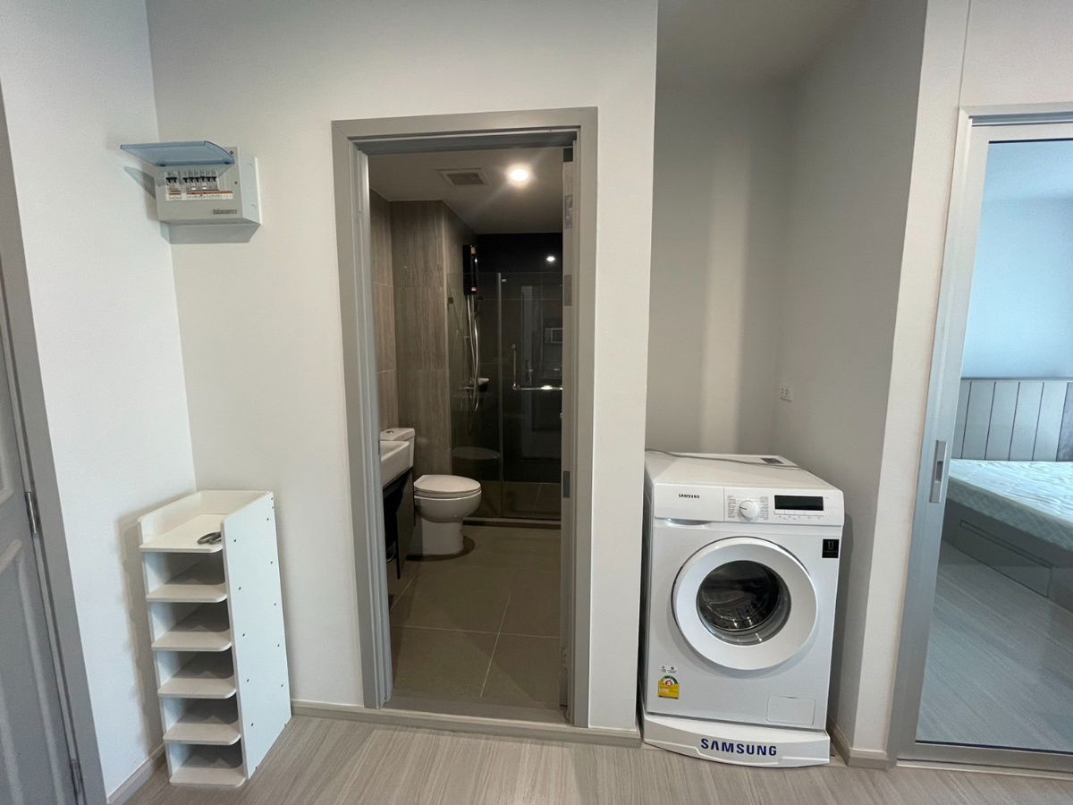 รูป 🔥ห้องว่างให้เช่า คอนโดเดอะ พาร์คแลนด์ เพชรเกษม 56 เครื่องใช้ไฟฟ้าครบ+เครื่องซักผ้า 1 ห้องนอน ตึก A ติด mrt ภาษีเจริญ 🔥 - รูปที่ 8/10