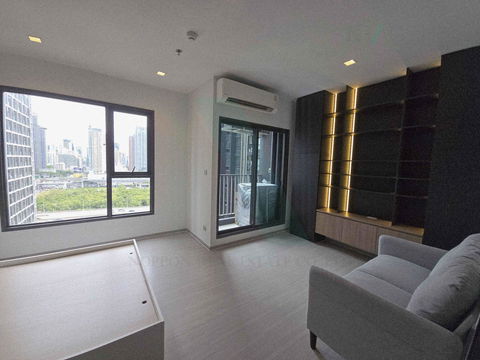 For Rent Condo LIFE ASOKE - RAMA 9 Building 1, Floor 19,Studio, Room size 29 sqm