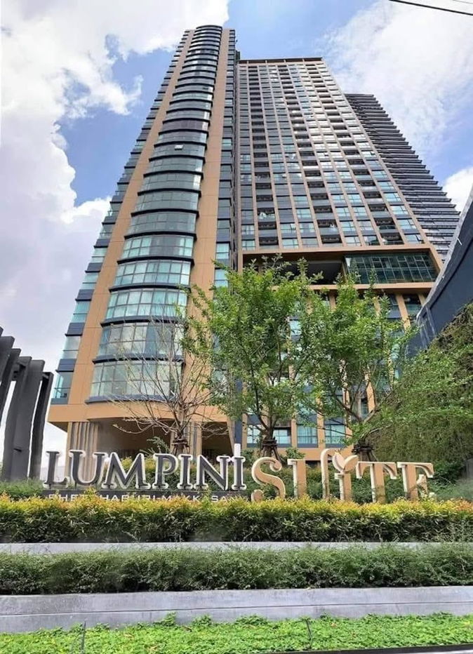 picture 🔥 Condo for rent – ​​Lumpini Suite Phetchaburi-Makkasan, beautiful room, as advertised, pool view 064-974-2441 🔥 - 9/9