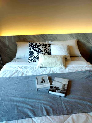 Condos for rent : MN2334 Life Asoke Rama 9 Full Furnitured and electrical