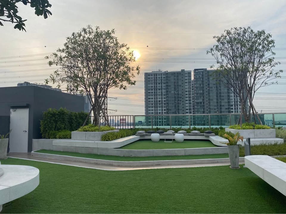 รูป 🔊 For Rent 🏙️ Condo Atmoz Chaengwattana🎁 เดินทางสะดวก 🛒 #JA-108 - รูปที่ 4/5