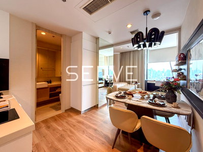 ขายคอนโด : มือหนึ่งจากโครงการ- สตูดิโอ กั้นเป็น 33.34 ตร.ม. ชั้นสูงมาก 35+ วิวสวย ทำเลดีใจกลางเมือง BTS ทองหล่อ ที่คอนโด Noble Form Thonglor / ขายคอนโด