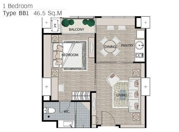 รูป 🏢 ขายคอนโด : Rhythm Ratchada (ริธึ่ม รัชดา)   รหัสทรัพย์ | 📌 LNP-C9146  - รูปที่ 8/20