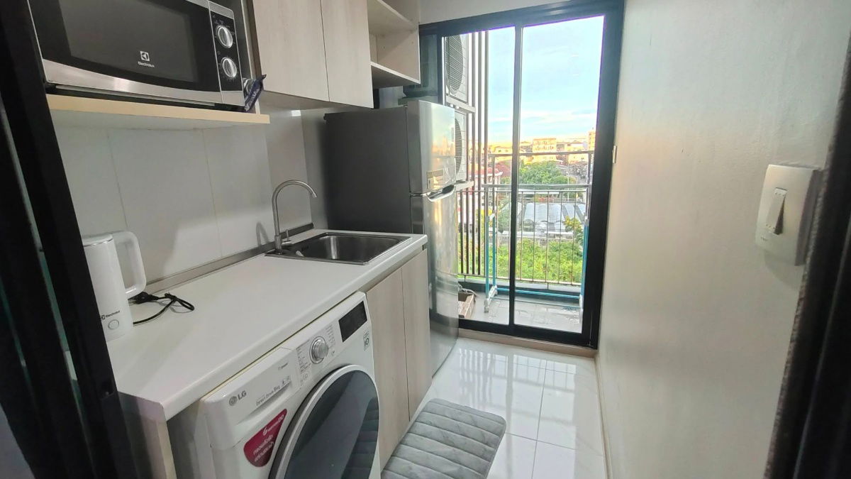 รูป ECH250921 ให้เช่า Wynn Condo พหลโยธิน 52 | 1 ห้องนอน + ห้องนั่งเล่น | 28 ตรม. | ใกล้ BTS สะพานใหม่ | 10,000 บาท/เดือน - รูปที่ 3/6