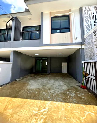 Townhouses for rent Bang Kruai Nonthaburi : For rent Nontara 5 near Mahido University
