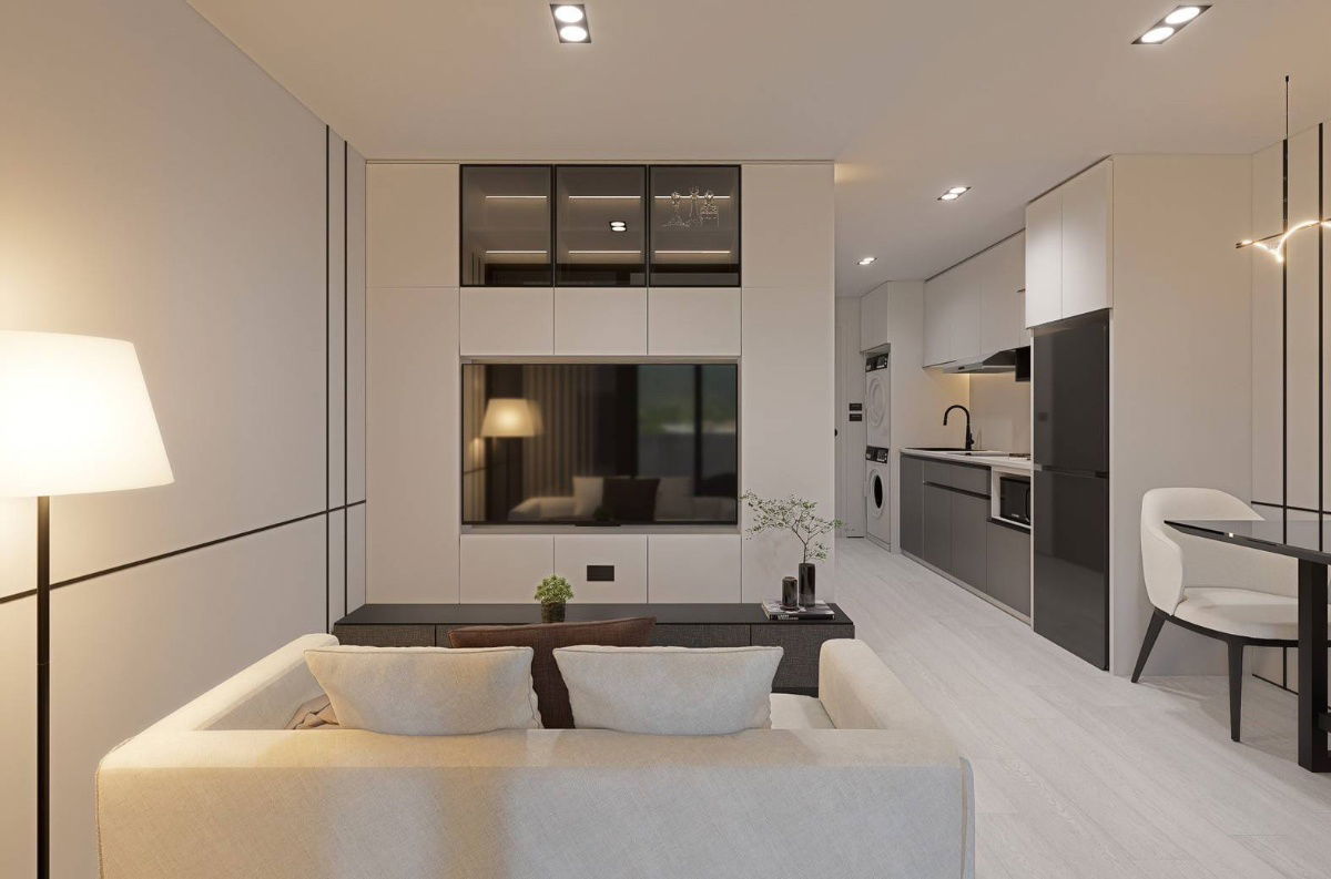 picture For Sale: Nakornping Condo – Huay Kaew 1 Bedroom, 1 Bathroom, 38 sq.m., 7th Floor Near Singapore International School Chiang Mai (ID:1179CS) - 11/15
