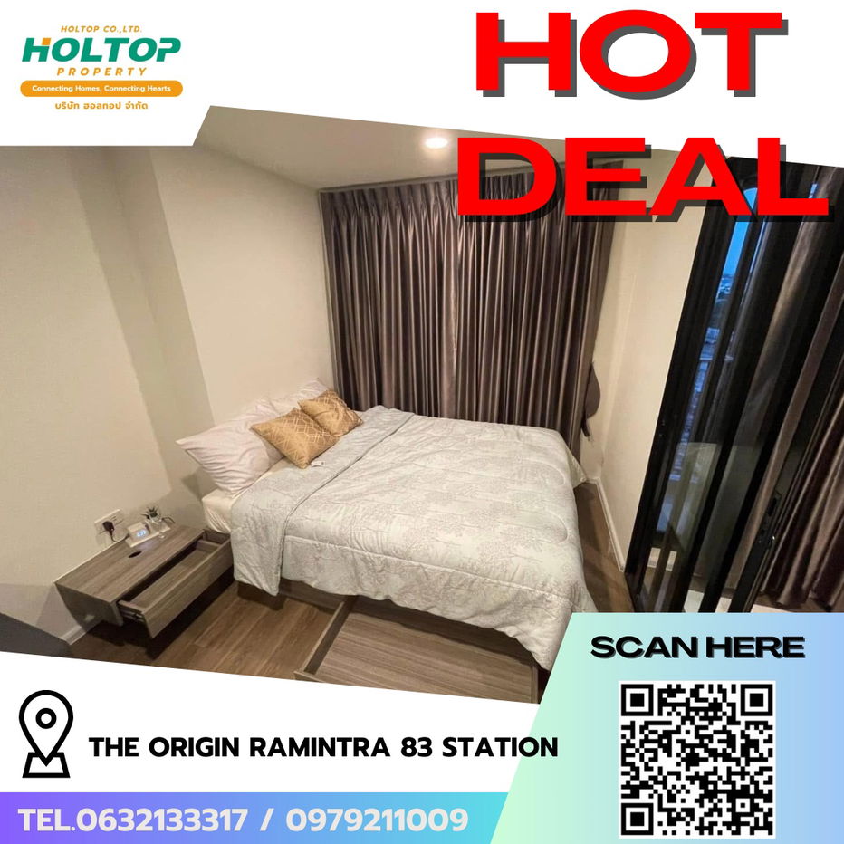 picture #R6094  🎉 020968 Condo for rent The Origin Ramintra 83 Station - 1/8