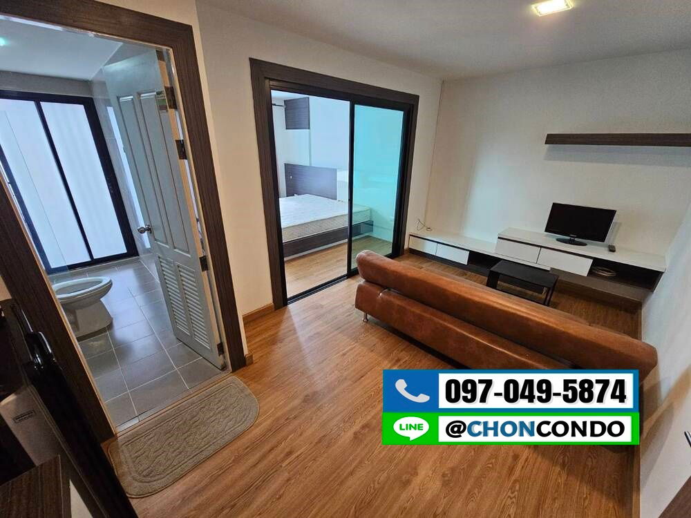 รูป Living Avenue ตึกD ชั้น4 บางแสน -------------ห้องมุม------------Tel 097-049-5874 (Line: @choncondo มี@ด้วย) - รูปที่ 11/14