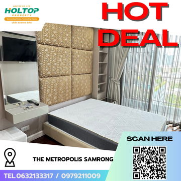 #R6092  🎉 020968 Condo for rent The Metropolis Samrong