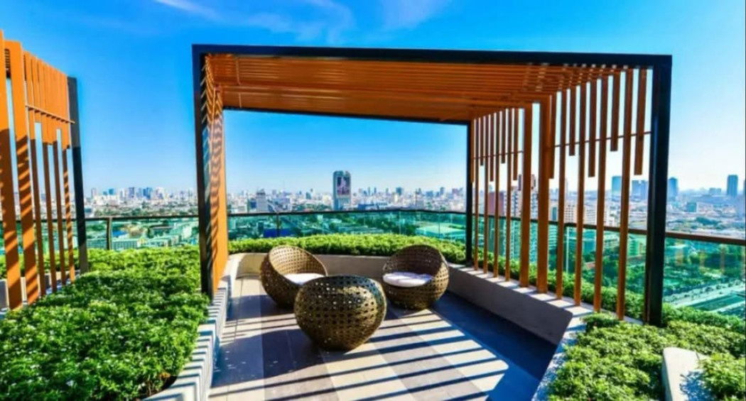 รูป ขาย คอนโด Lumpini Suite Din Daeng - Ratchaprarop (ลุมพินี สวีท ดินแดง - ราชปรารภ) 28.26 ตรม. 1 นอน 1 น้ำ ชั้น 19 วิวเมือง - รูปที่ 12/12