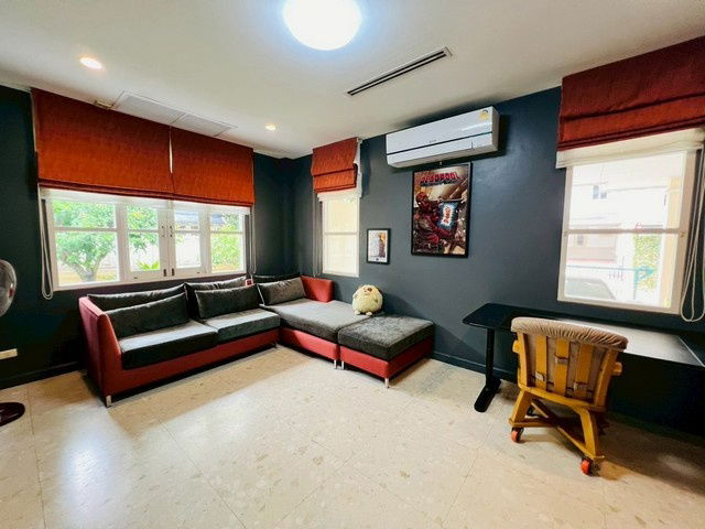 รูป HR2819ให้เช่าบ้านเดี่ยวหมู่บ้านโกลเด้น นครา อ่อนนุช 65 ตกแต่งเฟอร์ครบ พร้อมอยู่ เดินทางสะดวก - รูปที่ 14/16