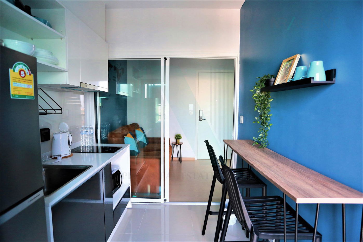 picture 🎉 For sell condo THE TREE SUKHUMVIT 71-EKAMAI Building 1, Floor 18,1 bed room, Room size 26.00 sqm - 4/8