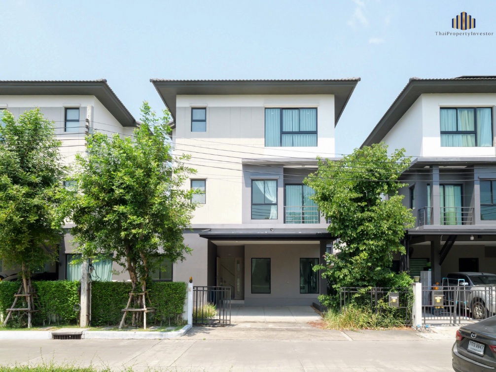 รูป ขายขาดทุนยับ! บ้านไม่เคยเข้าอยู่ ฝั่งตรงข้ามวิวสวนไม่ชนใคร ขายบ้านกลางเมือง ดิ อิดิชั่น พระราม 9 - อ่อนนุช (Baan Klang Muang The Edition Rama 9-Onnut) - รูปที่ 2/43