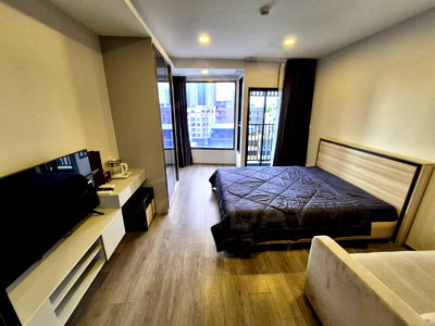 Condos for rent : 📌 Urgently for rent : Soho Bangkok Ratchada beautiful room, fully furnished, ready to move in. MD-95143