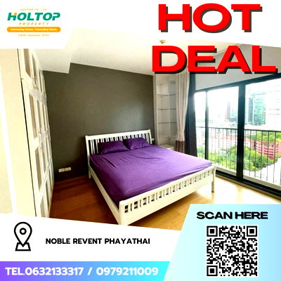 Condos for rent : #Z2248💥020968🔥Condo for rent at Noble Revent Phayathai