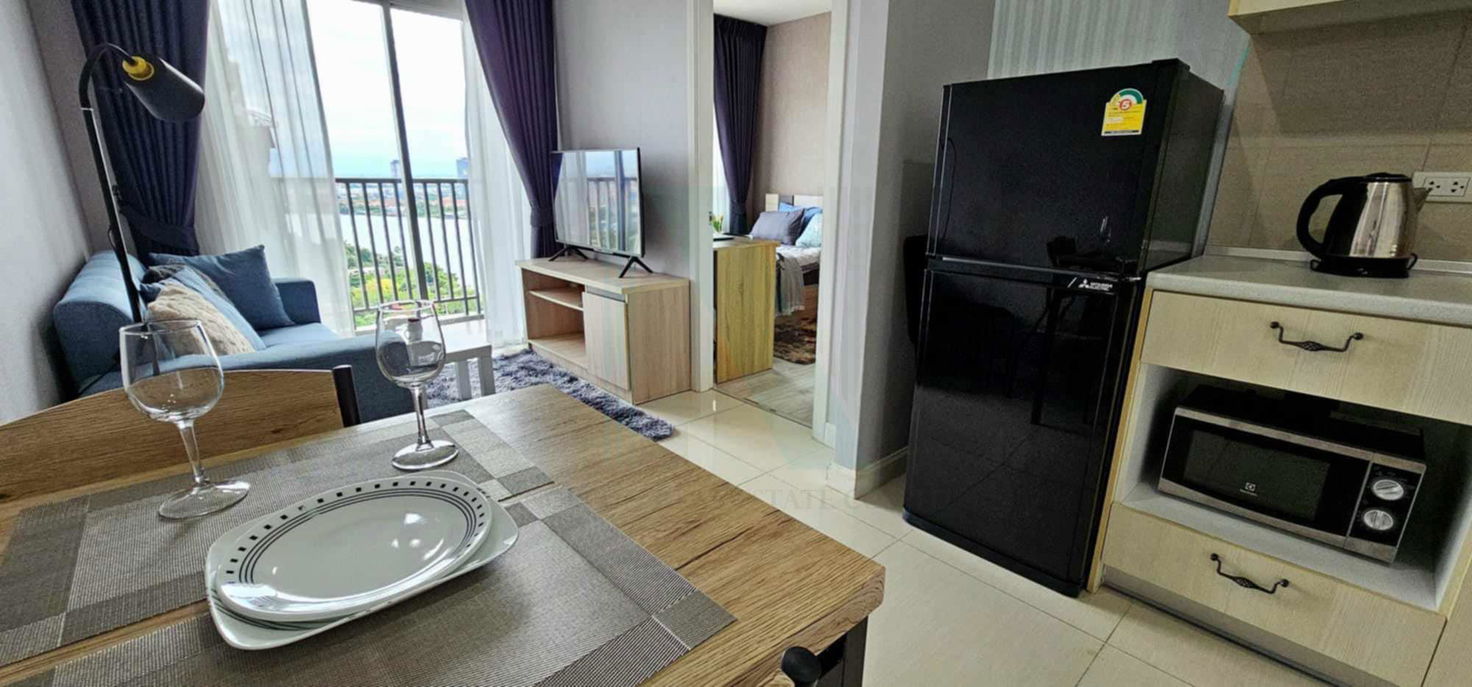 picture 🎉 For Rent Condo MANOR SANAMBINNAM Building C, Floor 26,1 bed room, Room size 31 sqm - 1/8