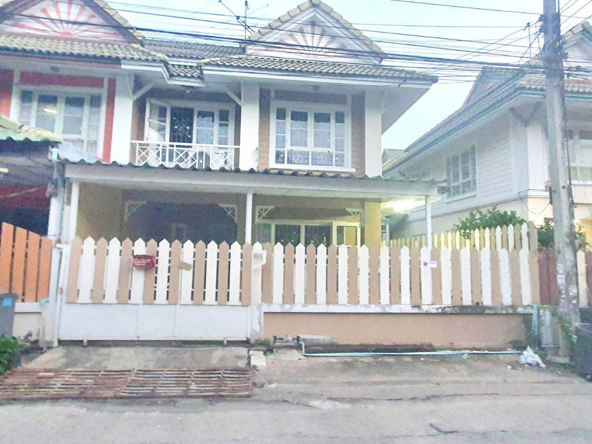picture 2-story townhouse for rent in Pruksa Village 13, Khlong Sam, Khlong Luang, Pathum Thani - 1/13