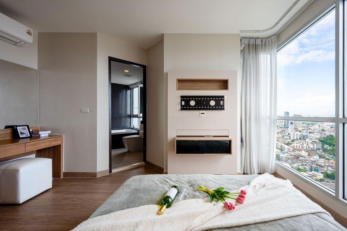 picture 🔥 Rare Item Room 🔥 Ready to move in! Condo for sale, Rhythm Sathorn, extra large room, high floor, Chao Phraya River view, near BTS Saphan Taksin. - 5/10