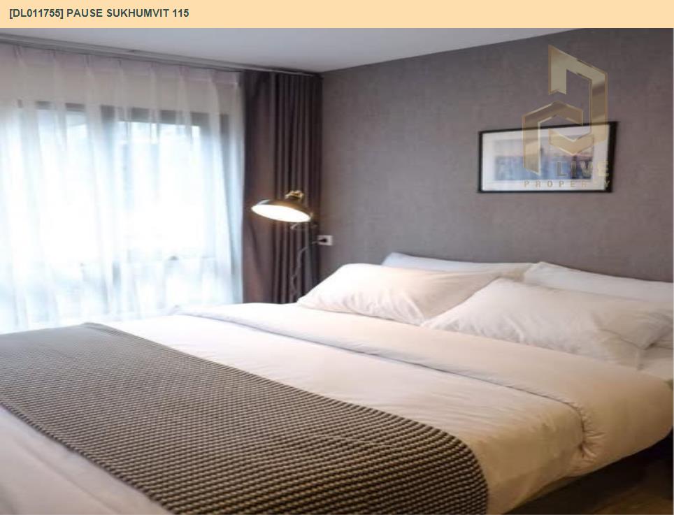 picture DL011755 Condo for rent, Pause Sukhumvit 115 near BTS Pu Chao, ready to move in, call urgently 0656133286 LineID @655ebbvc - 2/7