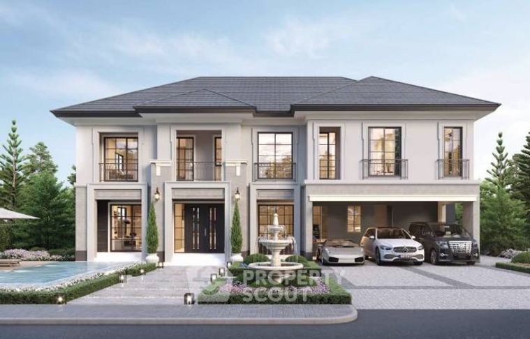 ขายบ้านเดี่ยว 4 ห้องนอน 437 ตร.ม. 25.3 ตร.ว. เดอะ ปาล์ม ทวีวัฒนา