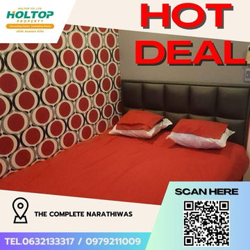 #Z2269💥030968🔥ให้เช่าคอนโด The Complete Narathiwas 