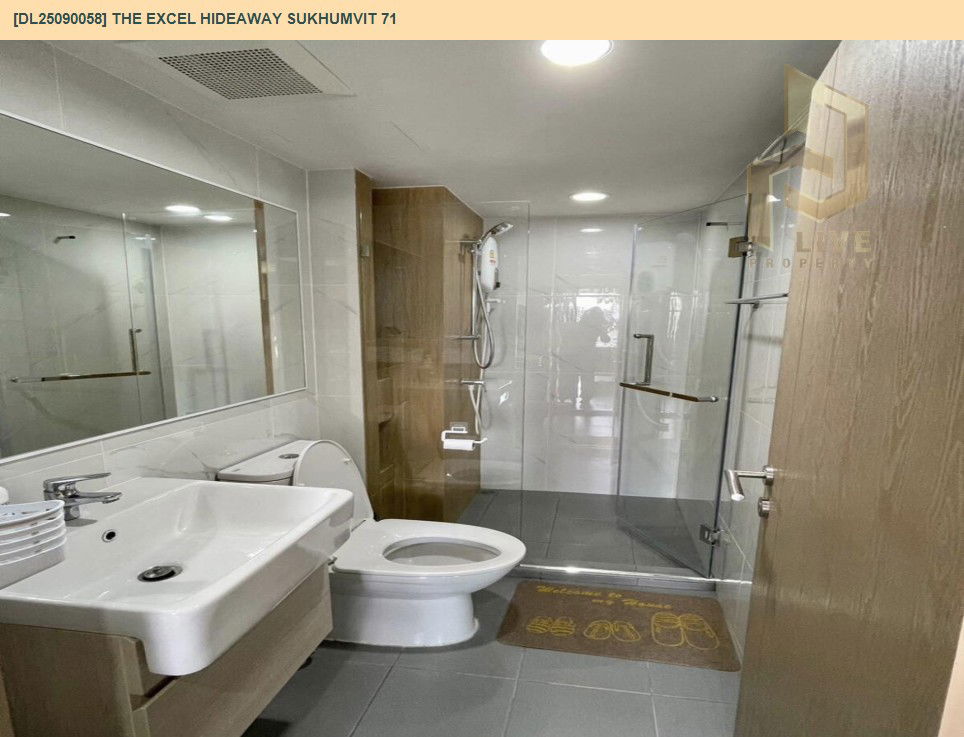 รูป DL25090058 ให้เช่าคอนโด ดิ เอ็กเซล ไฮด์ อะเวย์ สุขุมวิท 71 (The Excel Hideaway Sukhumvit 71) ใกล้ BTS อ่อนนุช พร้อมเข้าอยู่ โทรด่วน 0638692663 LineID @655ebbvc - รูปที่ 7/15