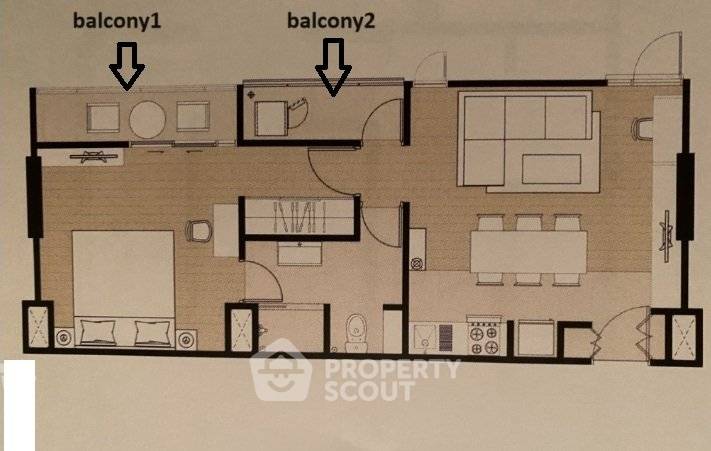 picture 1-BR Condo at Apple Condo in Samrong Nuea (ID 2113272) - 15/18