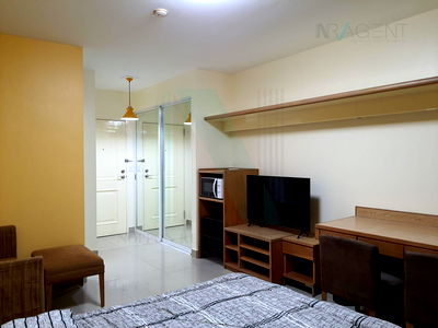 Condos for rent Petcharavej Hospital : 🚩 For Rent Condo I-HOUSE LAGUNA GARDEN Building D, Floor 5,Studio, Room size 26.00 sqm