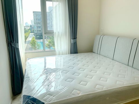ห้องใหญ่ที่สุดโครงการ ถูกที่สุด นิชโมโน รามคำแหง รพ.รามคำแหง 47ตรม. ทั้ง2ห้องนอน วิวสระว่ายน้ำ ระเบียงกว้าง 4ม.