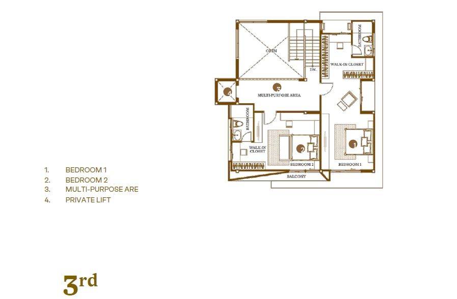 รูป บ้าน 4-ห้องนอน ที่ เนอวานา คอลเลคชั่น กรุงเทพกรีฑา ใน สะพานสูง (ID 1387372) - รูปที่ 4/6