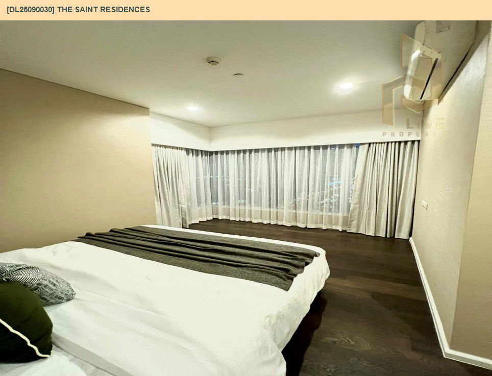 รูป DL25090030 ให้เช่าคอนโด เดอะ เซนต์ เรสซิเดนซ์ (The Saint Residences) ใกล้ MRT พหลโยธิน พร้อมเข้าอยู่ โทรด่วน 0638692663 LineID @655ebbvc - รูปที่ 10/19
