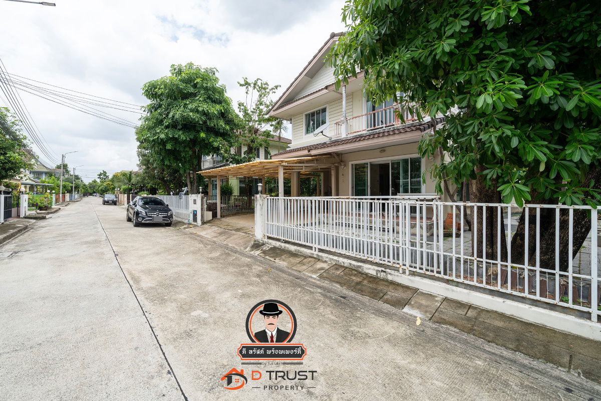 รูป ให้เช่า บ้านเดี่ยว สีวลี สุวรรณภูมิ 50.60 ตร.ว. 3นอน 2น้ำ จอดรถได้ 2คัน - รูปที่ 2/16