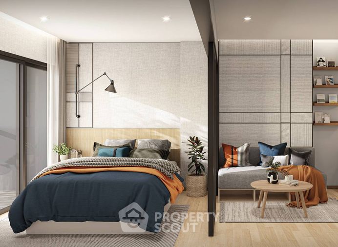 1-bed condo for sale, 34.2 sqm, COZI Ram 189 Station