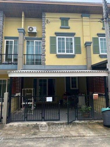 4-bed townhouse for sale, 117 sqm, 19.2 sq wah, Golden Town Bangkae