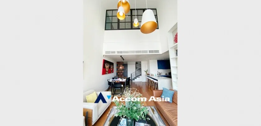 รูป 🔼🔽 AccomA 📩 Fully Furnished Duplex modern art 2 beds for SALE at The Empire Place (AA26881) - รูปที่ 4/14