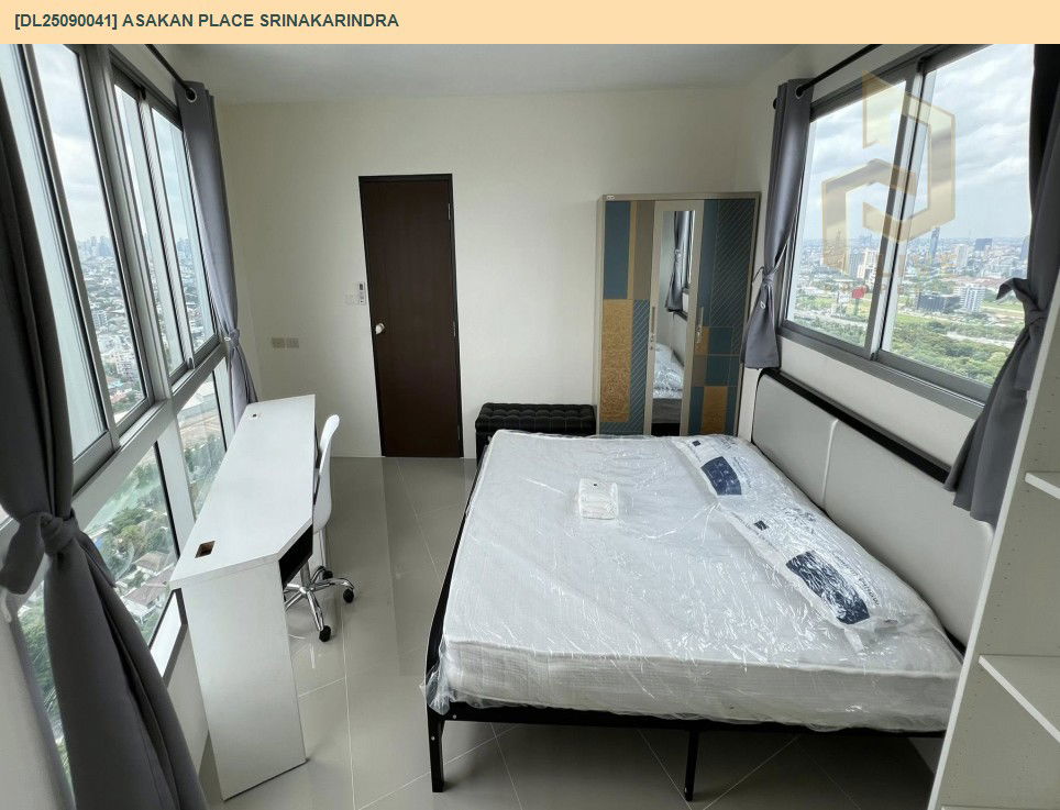 รูป DL25090041 ให้เช่าคอนโด อัสสกาญจน์ เพลส ศรีนครินทร์ (Asakan Place Srinakarindra) ใกล้ AIRPORT RAIL LINK หัวหมาก พร้อมเข้าอยู่ โทรด่วน 0638692663 LineID @534wlwof - รูปที่ 4/8