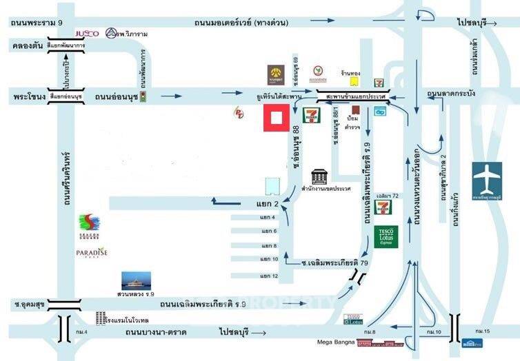 รูป ที่ดินสำหรับปล่อยขาย 36,816 ตารางเมตร แถว ใน สวนหลวง (ID 1369468) - รูปที่ 3/3