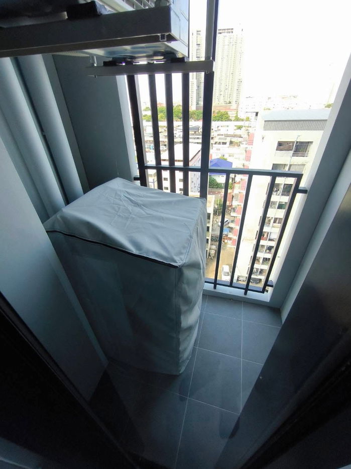 รูป ให้เช่า IDEO Ramkhamhaeng-Lamsali Station ห้องดีมาก ส่องกระจกได้ทั้งวัน!! - รูปที่ 6/12