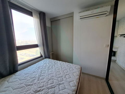 🚩 For Rent Condo SKYLINE RATTANATHIBET Building 1, Floor 14,1 bed room, Room size 26 sqm