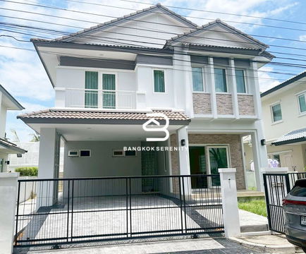เช่าบ้านพร้อมเฟอร์มัณฑนา บางนา กม.13