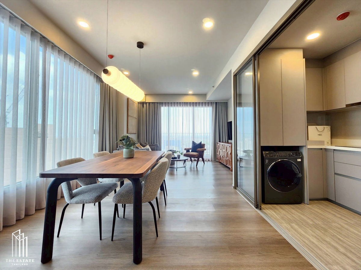 picture For rent: Whizdom The Forestias (Destinia), large unit in a corner location with a 30-rai forest park view. @ 75,000 Baht - 4/18