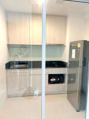 รูป ห้องใหญ่ที่สุดโครงการ ถูกที่สุด นิชโมโน รามคำแหง รพ.รามคำแหง 47ตรม. ทั้ง2ห้องนอน วิวสระว่ายน้ำ ระเบียงกว้าง 4ม. - รูปที่ 3/8