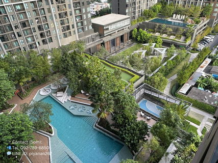 The Parkland Phetkasem 56, 2-bed, 2-bath, next to MRT Phasi Charoen