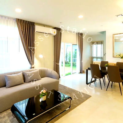 Houses for sale Bangkok : 🔥For Sale: Mantana Bangna-Wongwaen – Luxury detached house near Burapha Withi Expressway 🔥