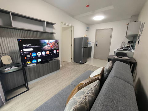 Dcondo Rin for rent, next to Central Festival Chiang Mai, 33 sq m, 1 bedroom, 12,000 baht per month.