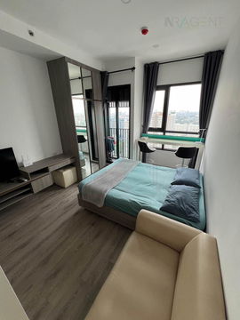 🎉 For Rent Condo KNIGHTSBRIDGE PRIME ONNUT Building 1, Floor 33,Studio, Room size 28 sqm