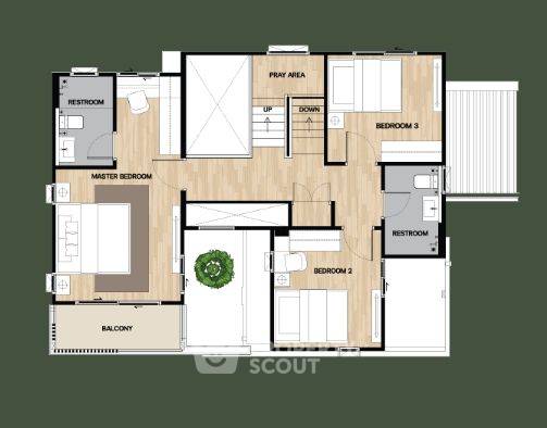 picture 3-BR House at LAMAI HATAIRAT 39 in Sam Wa Tawan Tok (ID 1436196) - 1/8